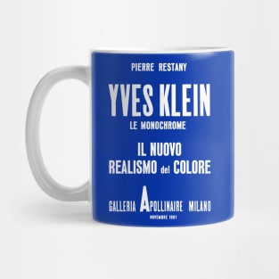 Yves Klein 1961 Le Monochrome Mug